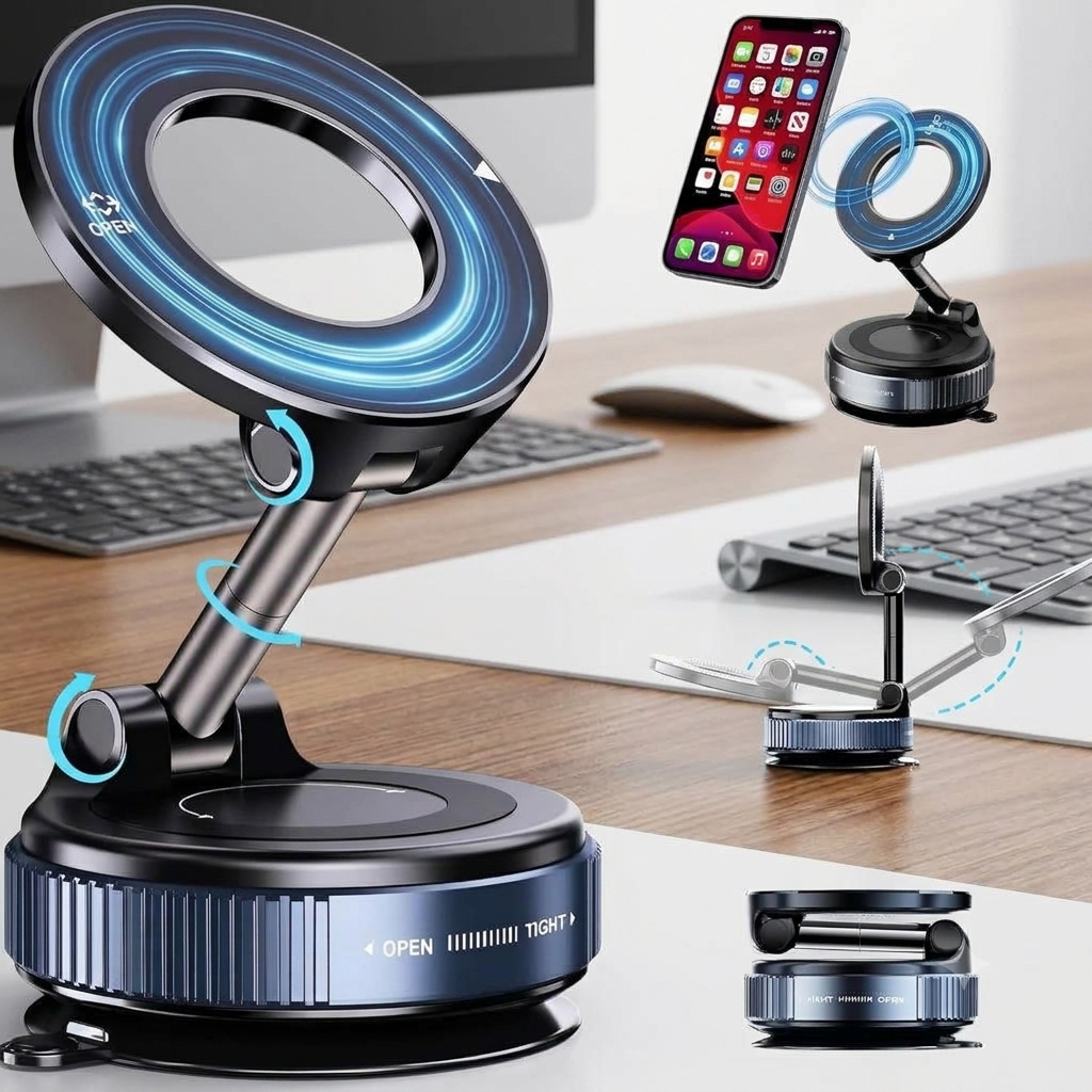 MagFlex 360° – Precision Vacuum Magnetic Mount